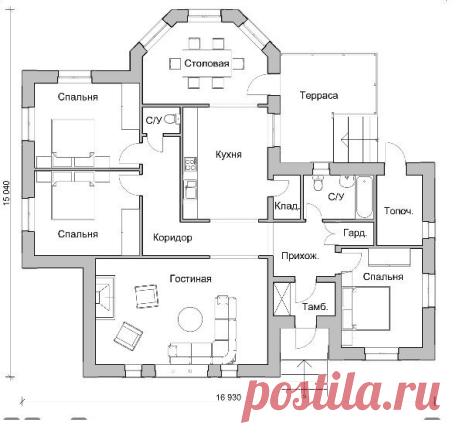 ЭлитПроект » Загородные дома и коттеджи
