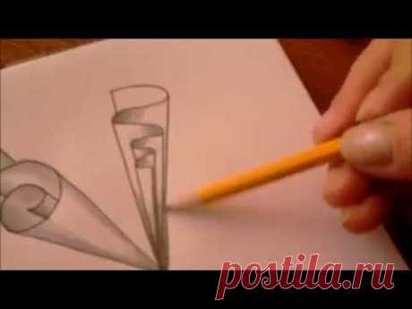How to draw tanglepattern Folds