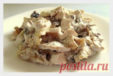 Белковый салат  / Изысканные кулинарные рецепты