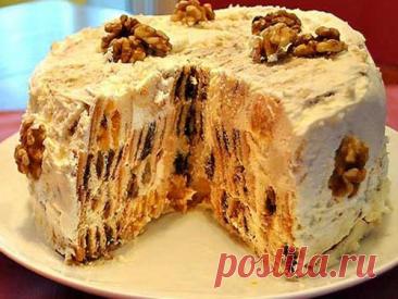 ТОРТ “ТРУХЛЯВЫЙ ПЕНЬ” - НИКТО НЕ ПОВЕРИТ, ЧТО ОН ПРИГОТОВЛЕН ДОМА!