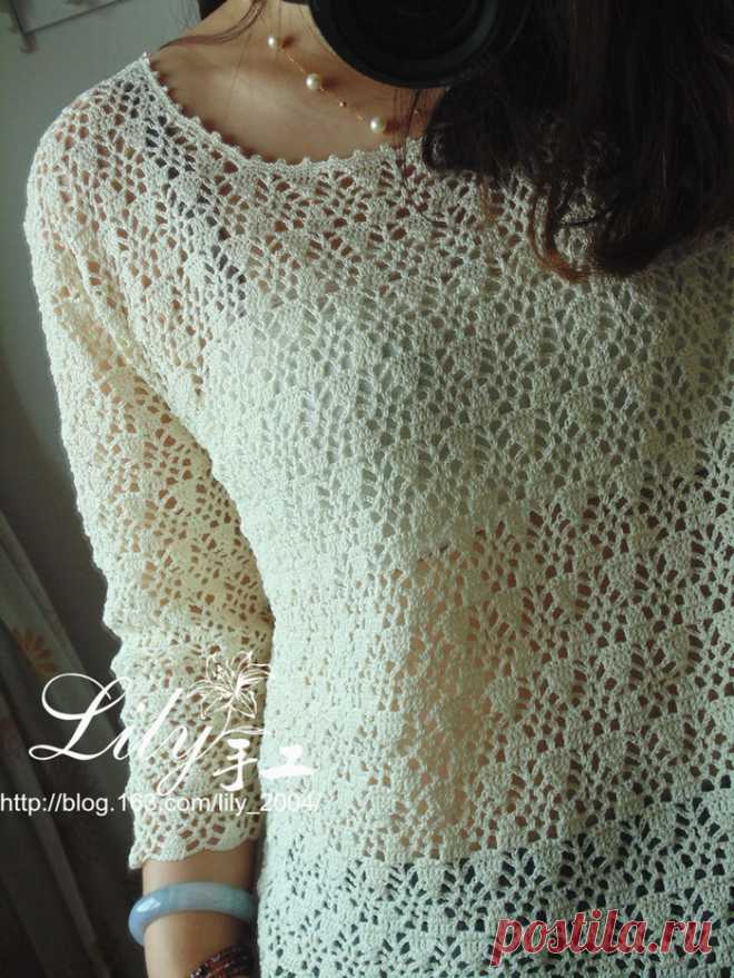 Irina: Crochet Top.