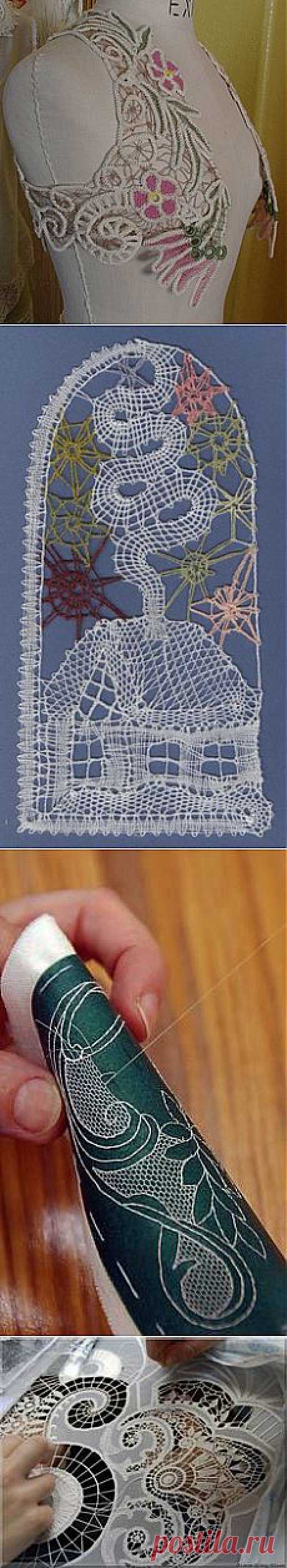.Handmade laces. в Pinterest