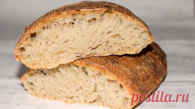 Вкусный домашний хлеб без вымешивания – простой рецепт