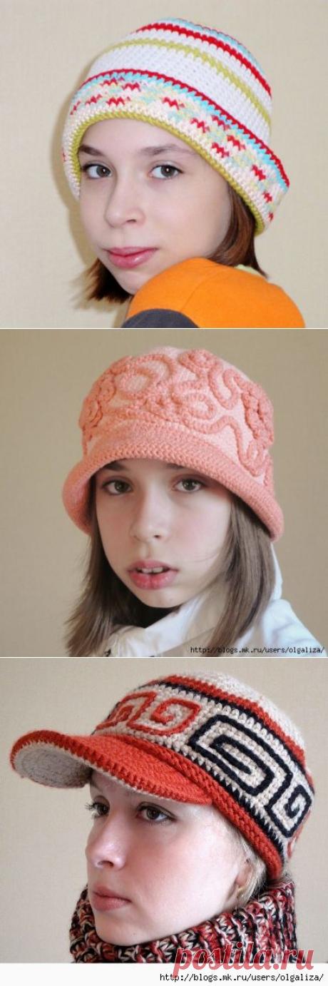 Вязаные шапки Ольги Щепетильниковой. | Записи в рубрике Вязаные шапки Ольги Щепетильниковой. | Дневник LizaLe