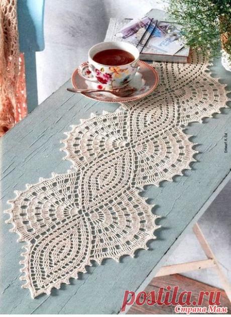 Три интересные салфеточки - Все в ажуре... (вязание крючком) - Страна Мам