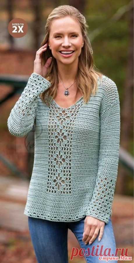 Туника Вавилон. Крючок. &quot;Crochet!&quot; Autumn 2020г