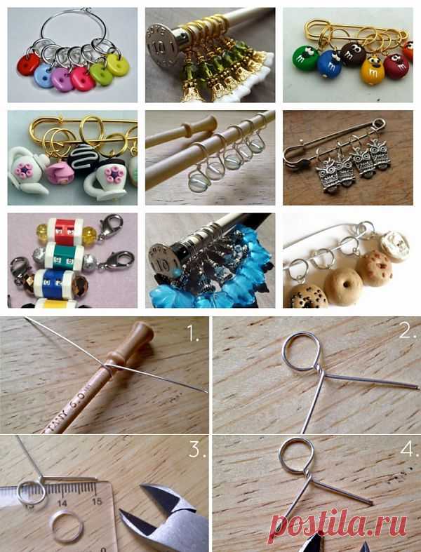 Маркеры для вязания (Diy) / Вязание / Модный сайт о стильной переделке одежды и интерьера