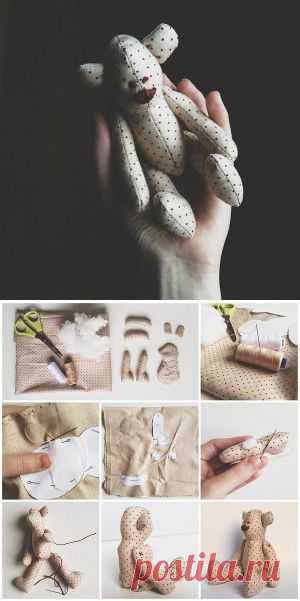 Шитье для начинающих. Медвежонок. | Творческие мастер-классы по рукоделию и кулинарии.