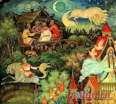 Сивка-бурка, читать детскую сказку с картинками | Русская сказка