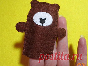 Поросёнок для Пальчикового Театра своими руками - Ярмарка Мастеров - ручная работа, handmade