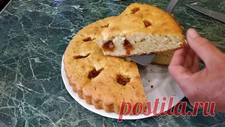 Проще не придумать.ПИРОГ в ДВА ДЕЙСТВИЯ - Всё смешал и в Духовку!