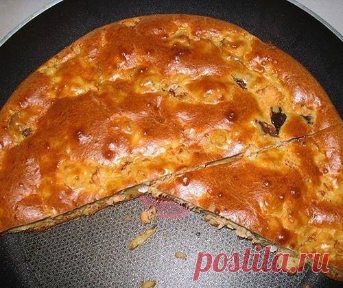 Пирог «Быстрый и вкусный» из теста на кефире со сметаной и майонезом