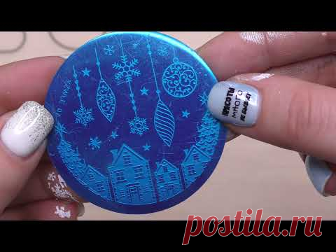 Интересный вариант стемпинга/Лаки Born Pretty/Бюджетные пластины/Ногтевые товары с Aliexpress