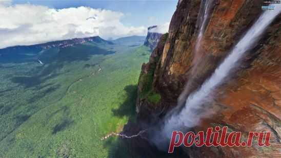Самый высокий водопад в мире. 
9 фото от которых перехватит дыхание