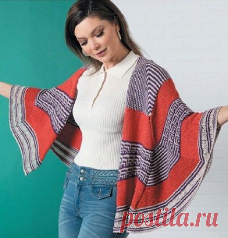 Цветная шаль «Apollonio»