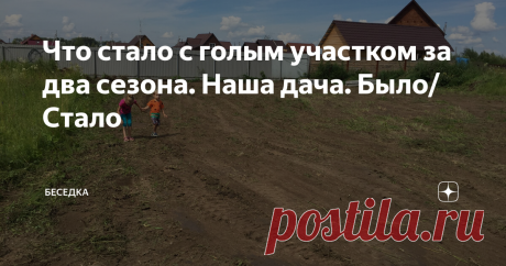Что стало с голым участком за два сезона. Наша дача. Было/Стало Как мы поэтапно построили дом, баню и сделали ландшафт. Перипетии нашего участка за два сезона.
Нашему участку всего 3 года. Купили мы его в 2017 году и в августе того года начали строительство дома и бани. Поставили коробки с крышей и оставили все это в зиму на усадку.  В том же году провели все необходимые геологические изыскания.