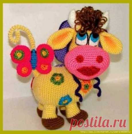 Цветочная корова