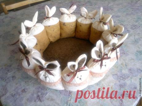 Шьем милую пасхальную корзину - Ярмарка Мастеров - ручная работа, handmade