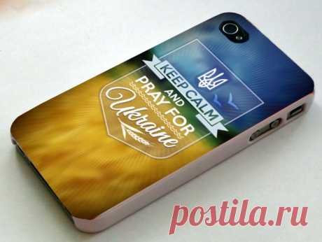 Чехол для iPhone 5/5S Keep Calm and Pray for Ukraine — Купить чехлы для iPhone 5/5S с украинским дизайном