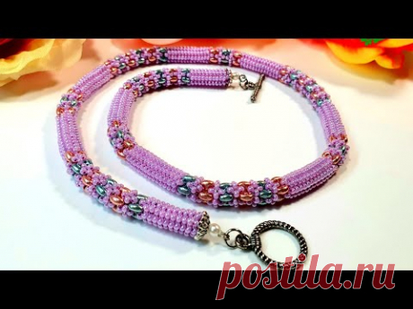 Herringbone Bead Harness/DIY Harness/Жгут из бисера/Жгут из бисера ТВИН/Жгут иглой