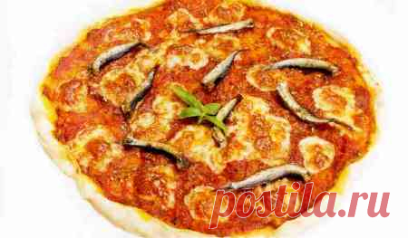 Пицца с крабовым мясом и шпротами рецепт приготовления