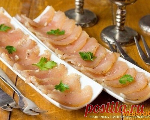 Вяленая куриная грудка - получилось волшебно: нежно, ароматно и быстро!