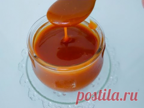 Sos caramel in 10 minute /Bon Appètit