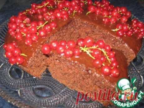 Шоколадный бисквит на кипятке - кулинарный рецепт