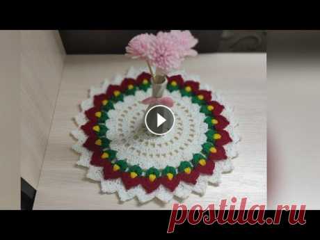 Салфетка &quot;Гелла&quot;/крючком/ Салфетка &quot;Гелла&quot;/крючком/ ****************************** Если Вы захотите отблагодарить меня за мастер-класс и помочь каналу в развитии, то ...