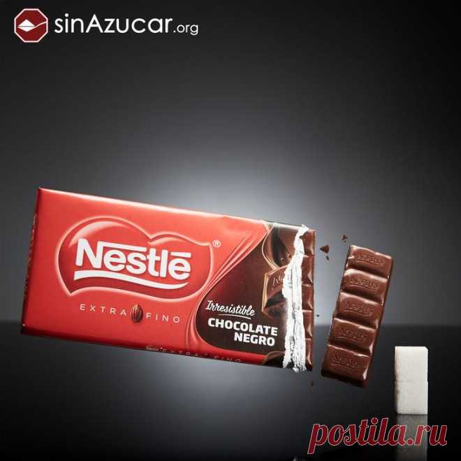 Сколько кубиков сахара прячется в готовых продуктах — наглядно