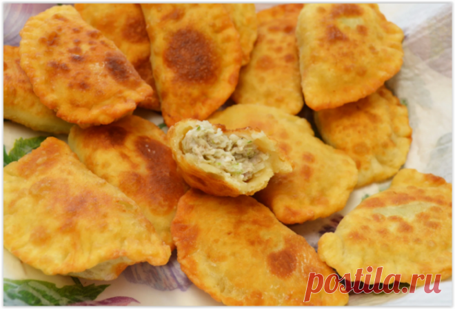 Добавляем в тесто ложку уксуса и готовим сочные маленькие и очень вкусные ХУШУРЫ.