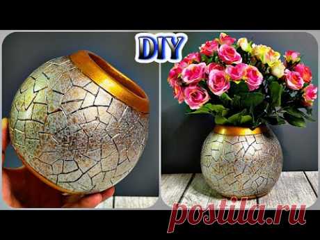 🔊ШИКАРДОС НА МИЛЛИОН😍ВАЗА СВОИМИ РУКАМИ💥ВАЗА ИЗ ГИПСА И ВОЗДУШНОГО ШАРИКА.DIY ТВОРЧЕСКИЕ ИДЕИ