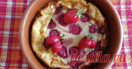 Овсяный пудинг с клубникой рецепт с фото пошаговый от Ekaterina K - Овкусе #лето