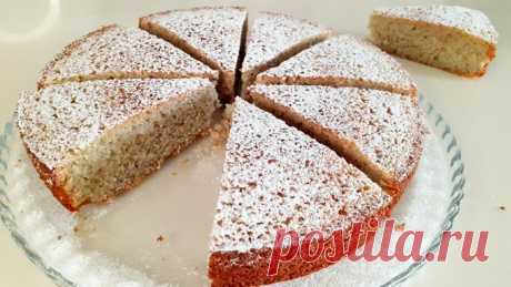 Рассыпчатый Манник - Пирог без муки. Рецепт сливового Манника! | Сладкий Мастер | Яндекс Дзен