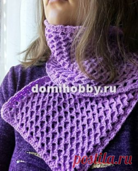 Узор крючком 3D