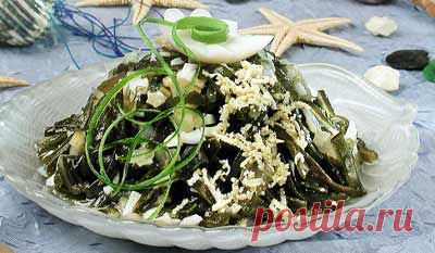 Салат из морской капусты с яйцами. - Рецепты - Доставка пиццы, обедов, суши, питьевой воды домой и в офис, банкет, кейтеринг, организация мероприятий в Петербурге