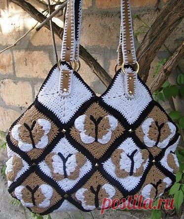 Куда пристроить остатки пряжи - десятка отличных схем квадратных мотивов для всего, что пожелает душа! | Вязалки Веселого Хомяка | Дзен