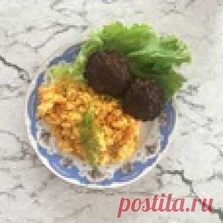 Яркий гарнир из пшена Кулинарный рецепт
