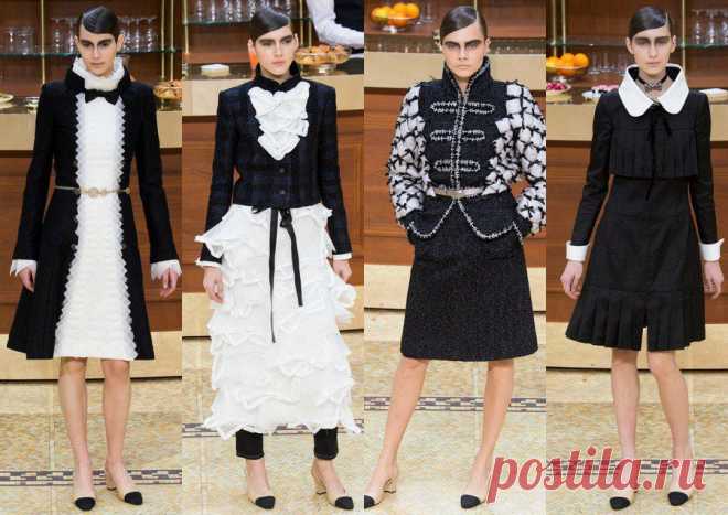 Коллекция CHANEL  осень-зима 2015/2016 Париж