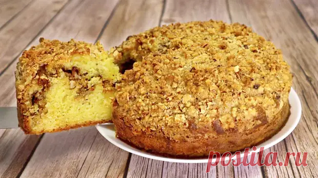 Пышный и вкусный пирог с орехами к чаю: простой в приготовлении новогодний вариант выпечки - Odnaminyta - медиаплатформа МирТесен