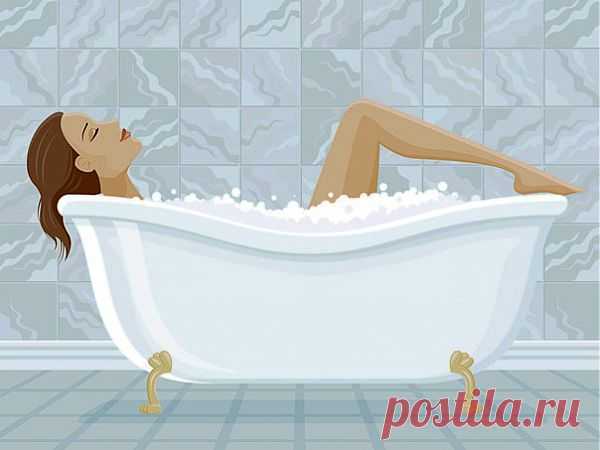 Содовая ванна для похудения.