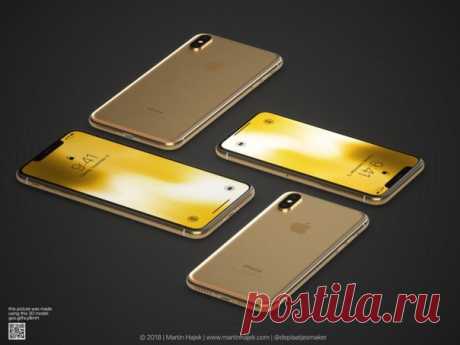 Новый концепт iPhone. Главные отличия от прошлогодней модели — цвета корпуса.