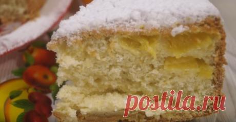 Шарлотка с апельсинами - Простые рецепты Овкусе.ру