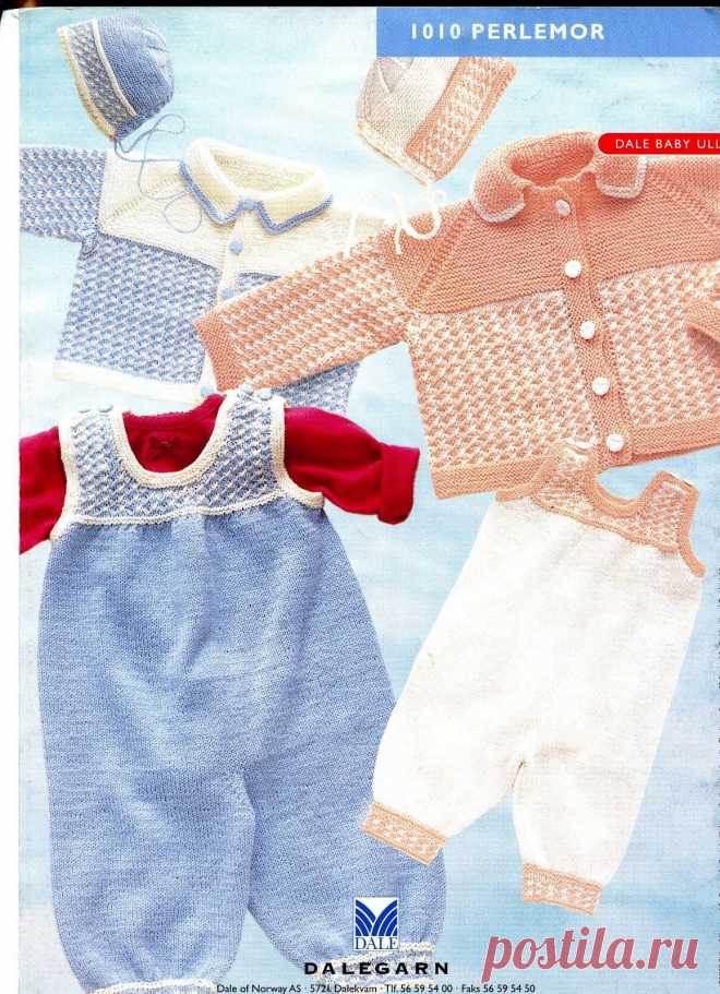 Dale of Norway Knitting Pattern #1010 Perlemor Baby Cardigan Romper Cap NB-12mos | eBay