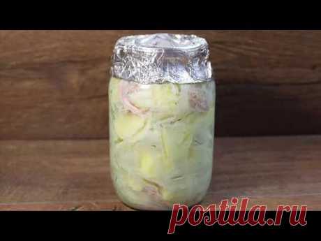 Это самый вкусный картофель в мире! Никакой горшочек и рукав не сравнится с БАНКОЙ!