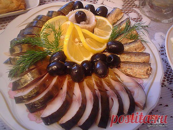 Рыба с цитрусом