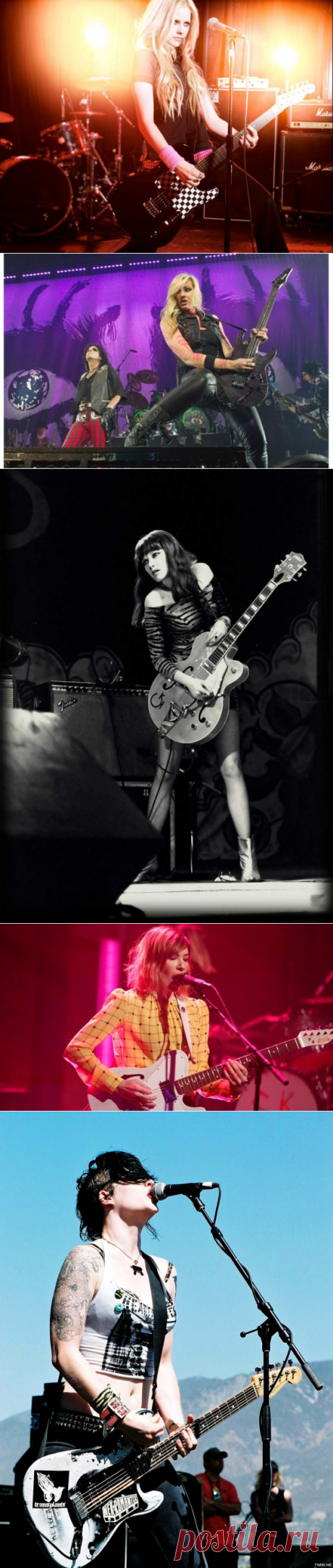 12 самых сексуальных гитаристок в мире рок-н-ролла