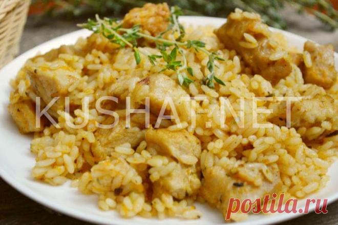 Плов со свининой. Пошаговый рецепт с фото - Кушать нет