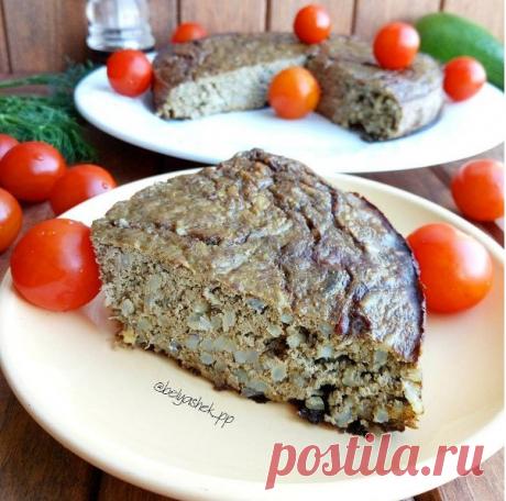 Печеночная запеканка с рисом, без муки!