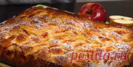 Шведский яблочный пирог: удачный рецепт. Вкуснее Шарлотки, запах яблок на весь дом - КУХНЯ МИРА